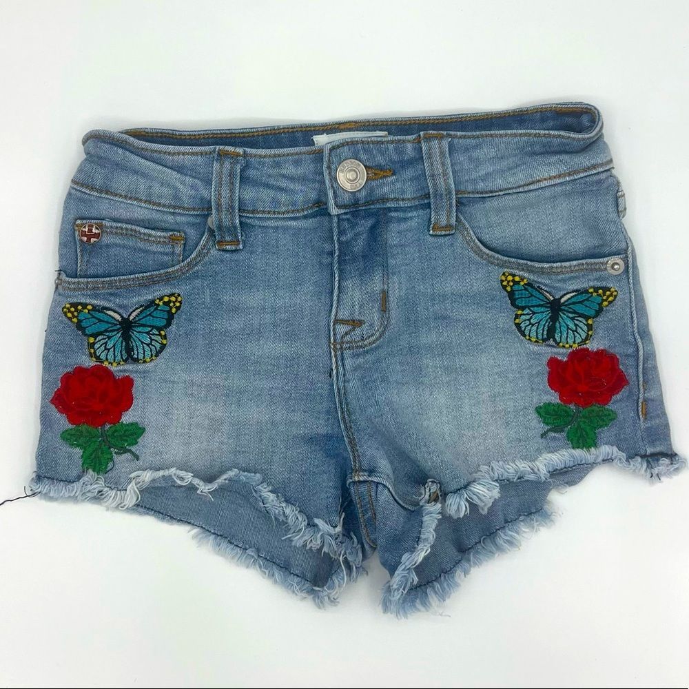 Hudson Denim Butterfly Shorts (8)